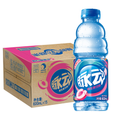 脉动（Mizone）水蜜桃口味 600ml*15瓶/箱 整箱