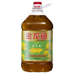 金龙鱼 食用油 醇香菜籽油 5L/桶 散装