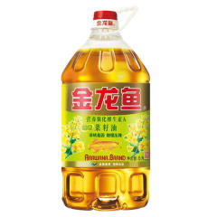 金龙鱼 食用油 非转基因 营养强化维生素A纯香菜籽油 5L/桶 散装