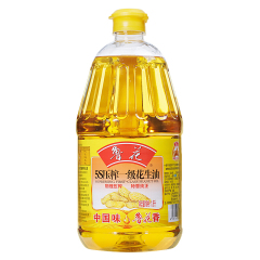 鲁花 食用油 5S 物理压榨 压榨一级 花生油 1.8L/桶 散装