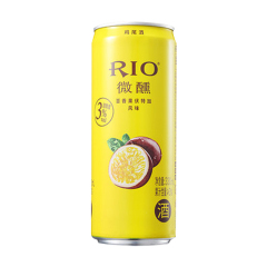 RIO锐澳3度微醺百香果口味330ml单罐果酒洋酒预调鸡尾酒 散装