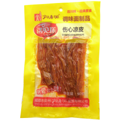 刘香源食品 休闲零食 调味面制品 伤心凉皮 90g/袋