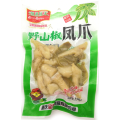 全恒食品 佰滋佰味 休闲零食 重庆风味野山椒凤爪 150g/袋