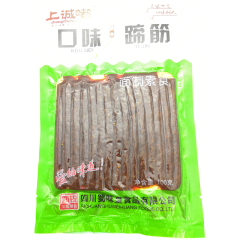 蜀味皇 上诚嘟 休闲零食 面制素食 口味蹄筋 100g/袋