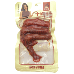 乡妹子食品 肉质食品 十鲜拌卤 香辣鸭翅 32g/袋