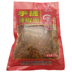 乡下妹食品 调味料 手搓辣椒面225g 散装