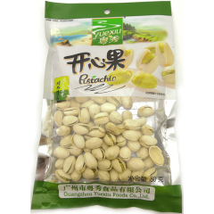 粤秀食品 休闲零食 干果坚果 开心果 80g/袋