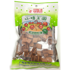 粤秀食品 休闲零食 山楂王国 夹心山楂 160g/包