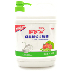 家家宜 家居用品 经典加浓洗洁精 1.2kg/桶