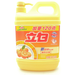 立白 新金桔洗洁精 强效去油 食品用 1kg+120g /瓶